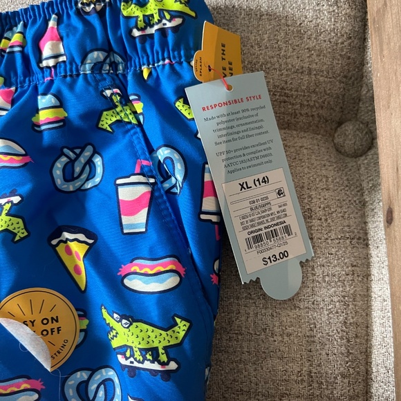 Cat & Jack Swim Trunks NWT - Picture 2 of 4